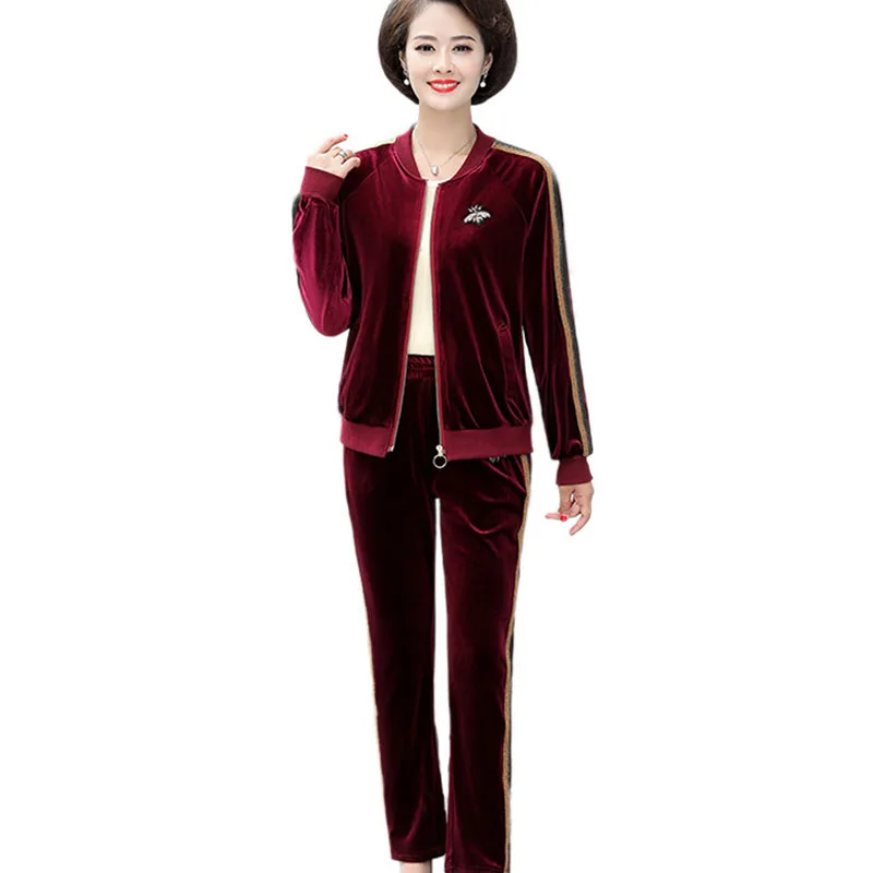 Новинка 2020 женская спортивная одежда размера плюс 4XL весенне-осенний комплект из