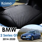 Кожаные Коврики для багажника Kcimo для BMW 2 серии GT F46 2014-2020, аксессуары, Задняя подкладка для груза, коврик для багажника, автомобильный коврик, коврик для пола