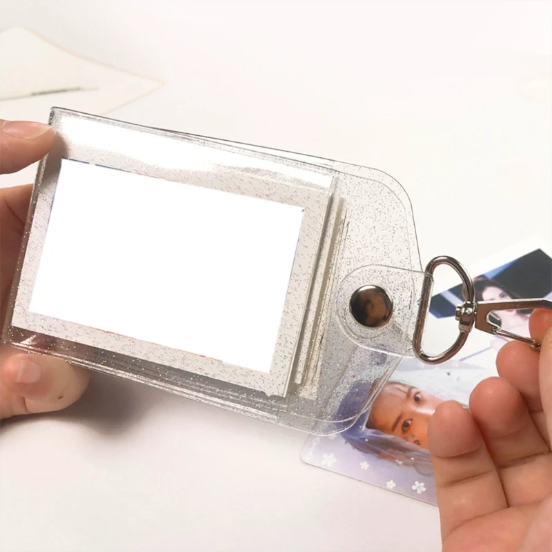 Прозрачный кошелек из ПВХ с идентификацией для детей и взрослых портативный