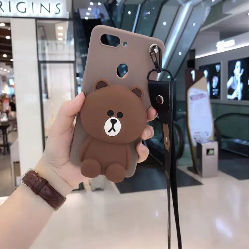 Мягкий силиконовый мультяшный персонаж милый кошелек для монет для samsung/A5/A6/A8plus/A6plus/A9/A920/A9S/A750/A7/A82018/A20/A30/A40/A50/A70/note10plus