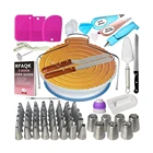 Горячий торт вращающийся стол украшения рта набор украшения помадка Инструменты для выпечки