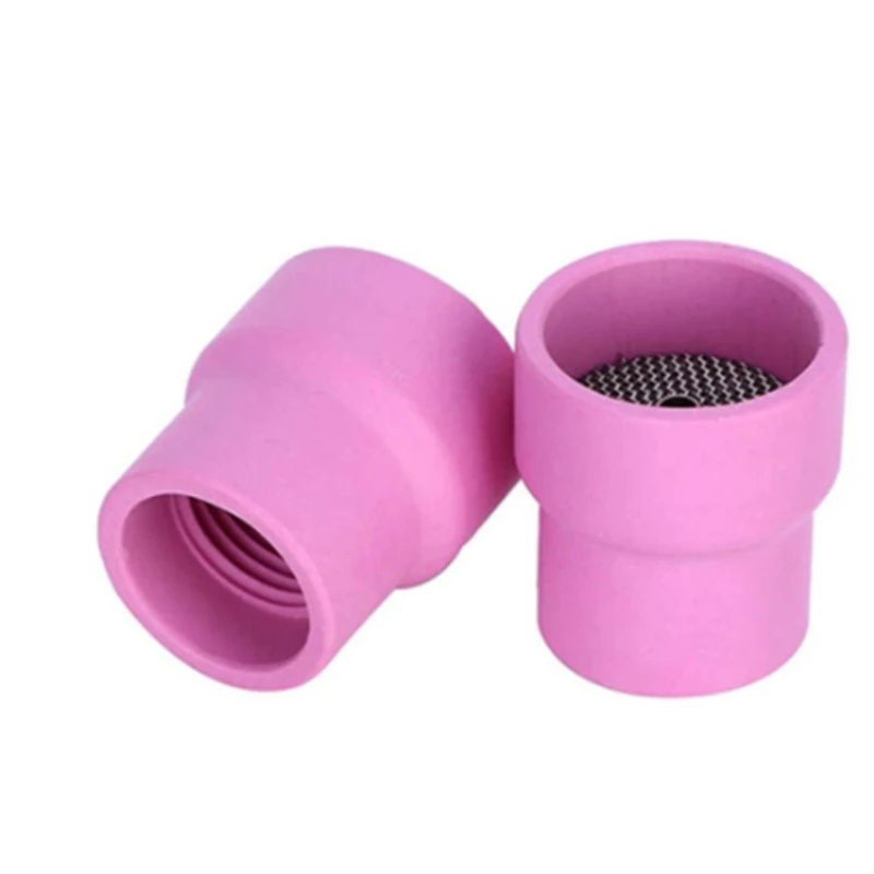 

4 Pieces Welding Torch Nozzle Rings Covers for WP9/17/18/20/25/26 Welding Torch High Temperature Resistance Copper