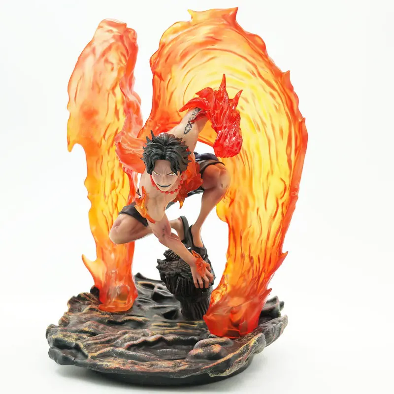 One Piece Portgas D Ace First Bath fire rebirth ПВХ Фигурки для взрослых секс коллекционные модели