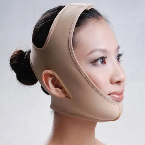 V-маска для лифтинга лица, маска для лифтинга и подтяжки лица, бандажная маска для уменьшения двойного подбородка, маска против морщин, уход за лицом