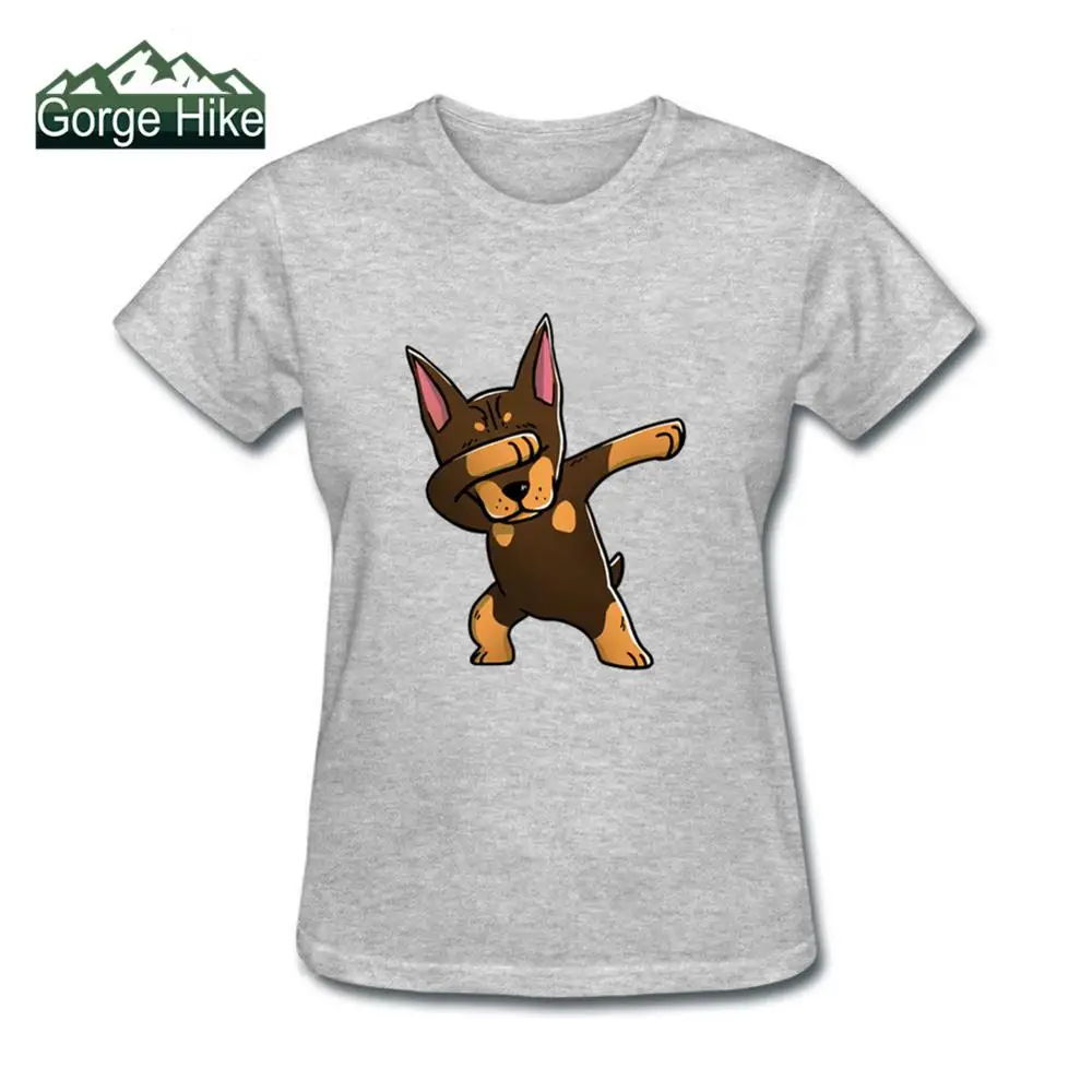 3D женская футболка Dab Doberman мама Собака Любовник забавная подарок на день матери