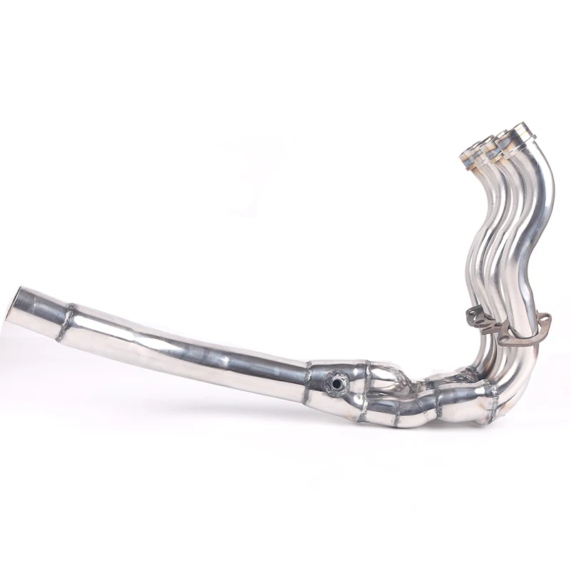 

Motorcycle Exhaust 304 stainless steel contact Pipe slip-on Elbow For Suzuki GSXR 600 750 R600 R750 2006-2017 K6 K7