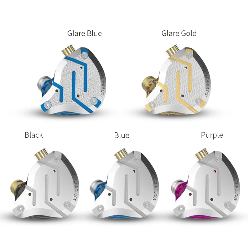 Наушники-вкладыши OPA KZ ZS10 RPO металлические гибридные наушники 4ba + 1dd 10 шт. Hi-Fi с