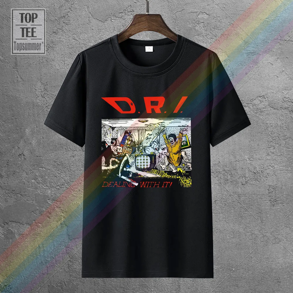 New D R I Dealing With It Thrash Metal Black T Shirt Size S To 3Xl charles h kraft dealing with demons