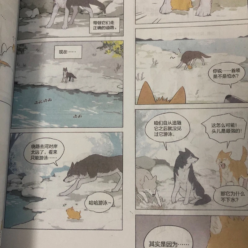 The Wolf который взял комикс-книгу том 1 Мао молодежная литература для мальчиков