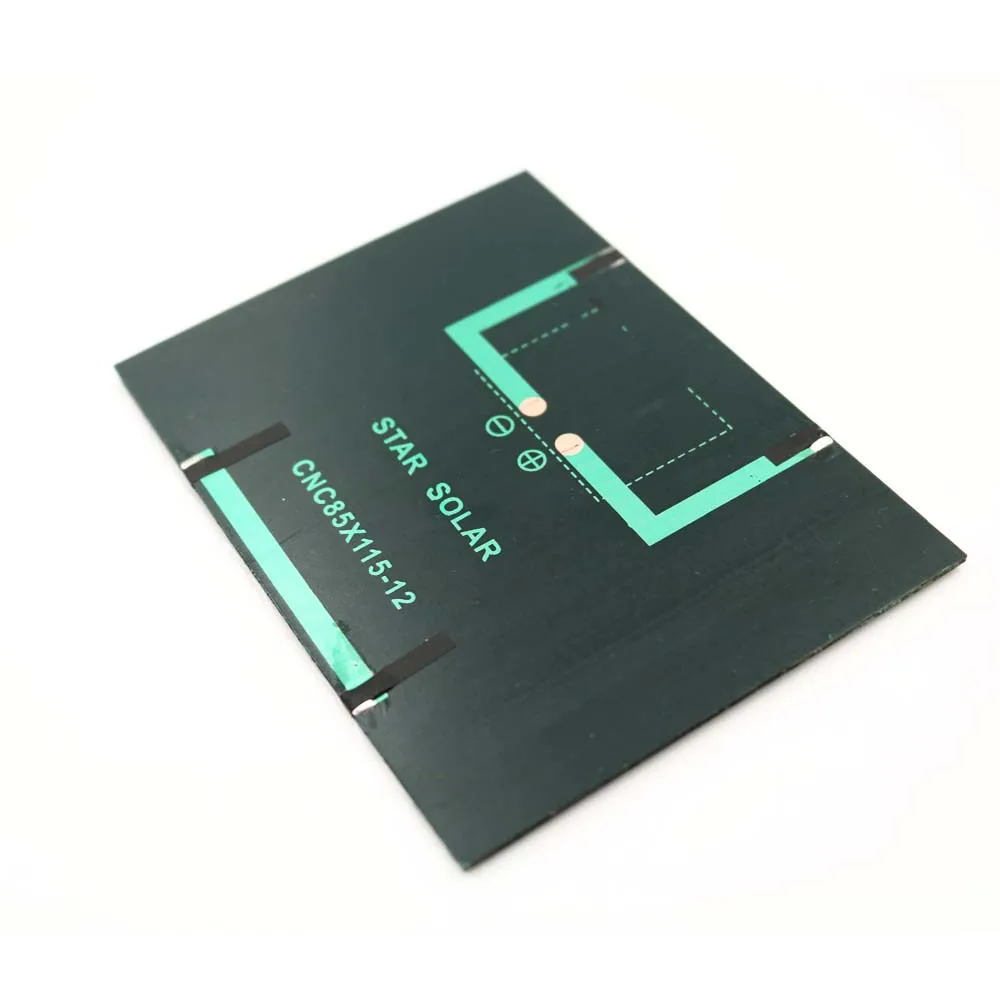 12В 1 5 Вт Мини Солнечная батарея солнечная панель стандартный эпоксидный