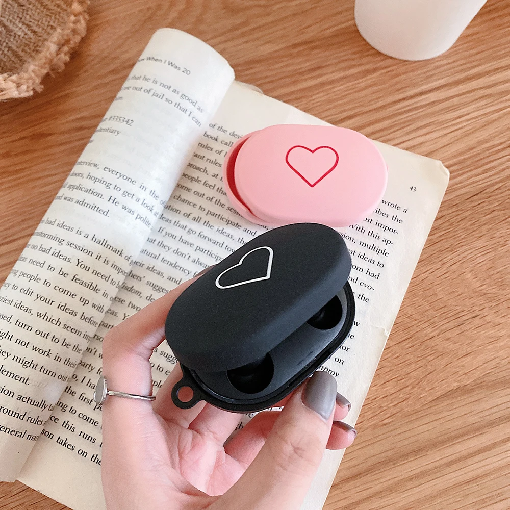 

Couple Earphone Case Cover for Xiaomi Redmi Airdots S Love Cases Wireless Bluetooth Earpods Coque Funda for Airdots Air Dots S