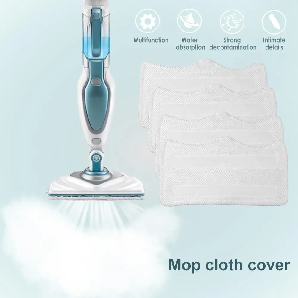 Волокно Паровая Швабра колодки практическая многоразовая тапочки отличного