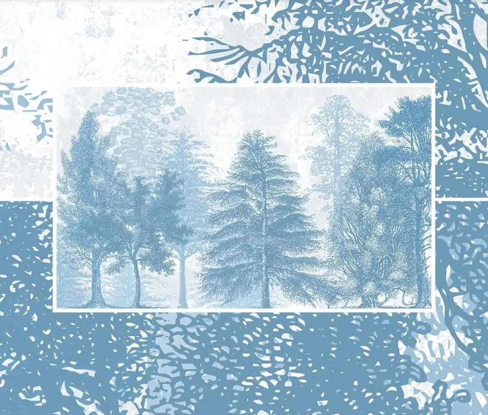 Настенные 3D-обои на заказ современный минималистичный настенный фон для