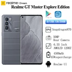 Зарядное устройство Realme GT Master Explore Edition 5G, мобильный телефон дюйма, Snapdragon 870, 50 МП, IMX766, NOMO CAM 6,55 дюйма, FHD, AMOLED, 120 Гц, 65 Вт, NFC O