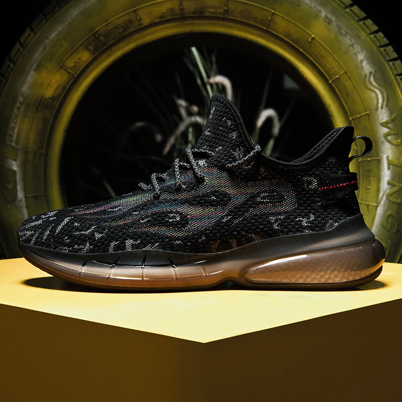 

denew sports sneakers-for-men zapatos sandalias sneaker leather men's for mens transpirables para Breathable air Light shoes