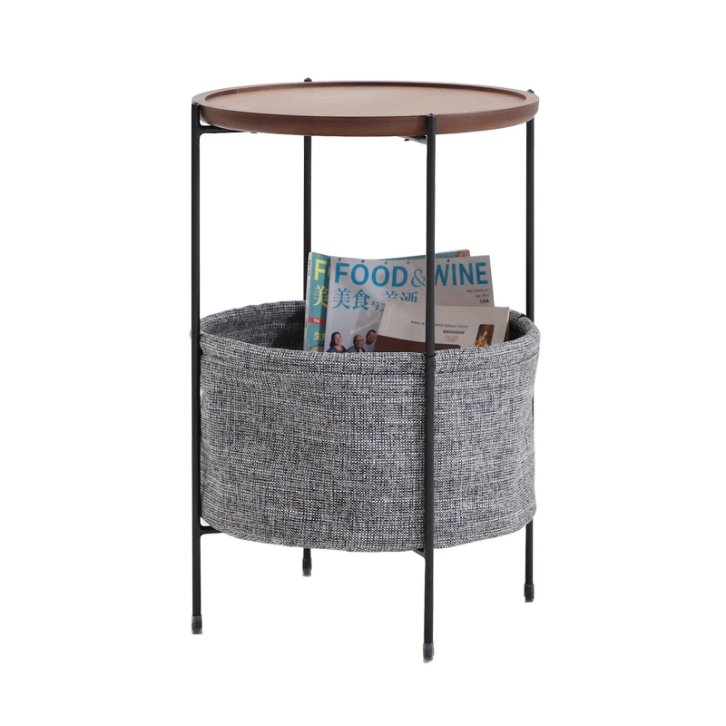 Скандинавские спальни простой диван угловой прикроватный столик передвижной