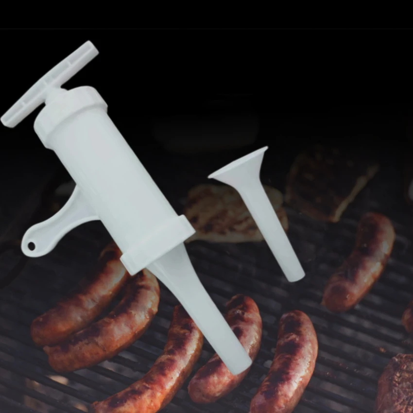 2022 NEW Funnel Nozzle Set Household Manual Sausage Meat Filling Machine for |