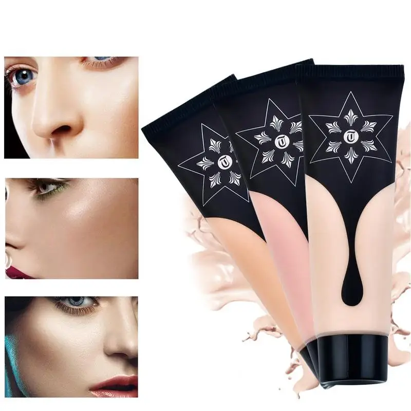 Жидкий тональный крем с полным покрытием консилер для макияжа матовый контроль