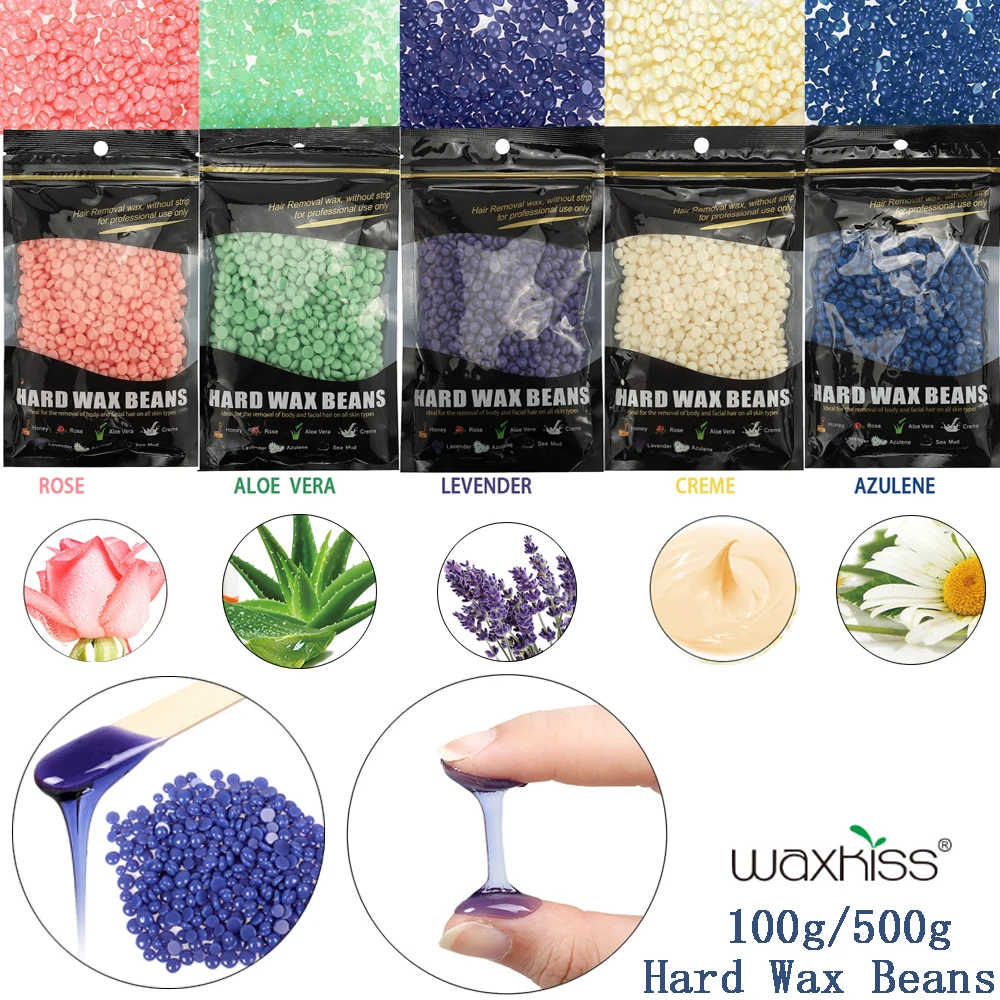 500 г восковые бобы для удаления волос/без депиляционной бумаги требуются