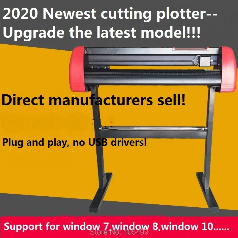 Термопресс виниловый режущий плоттер 24 дюйма Графический Плоттер Резак Горячий