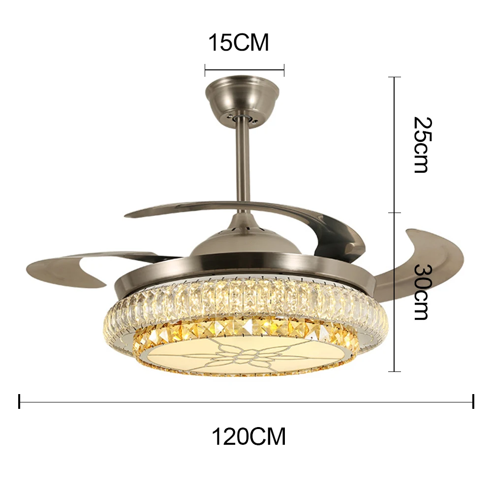 Потолочные вентиляторы с дистанционным управлением светильник современный в