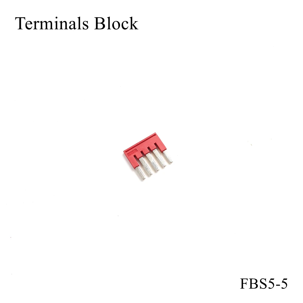 FBS 5 пружинный центральный соединитель din рейка клеммы блок ST PT вставки 2.5 вставной