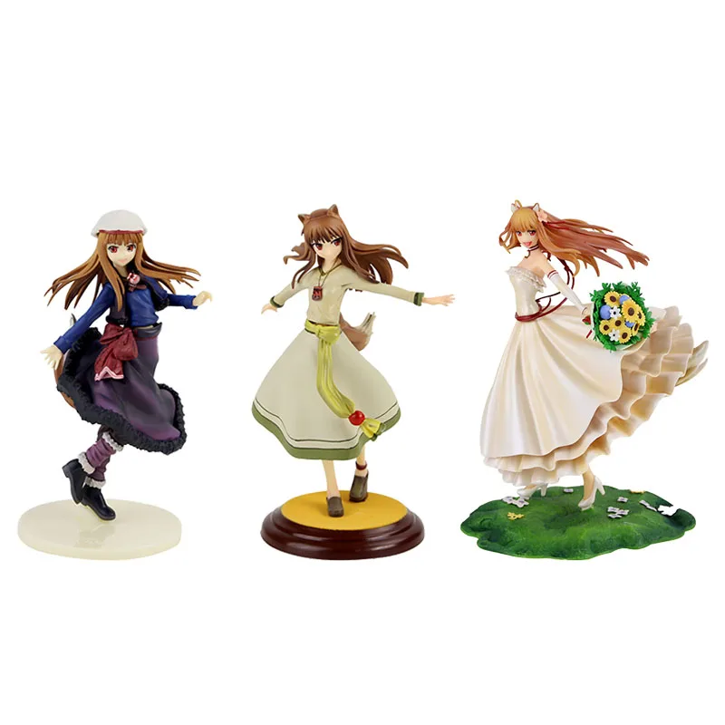 

Anime Spice and Wolf Action Figure Holo Wedding Dress Version 1/8 Scale PVC Figure Toy Collectible Model Doll