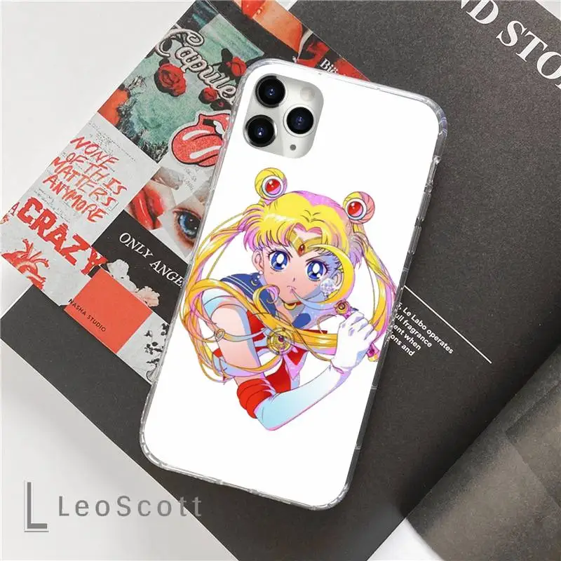 

Japan Anime Sailor Moon Princess Phone Case For iphone 12 5 5s 5c se 6 6s 7 8 plus x xs xr 11 pro max