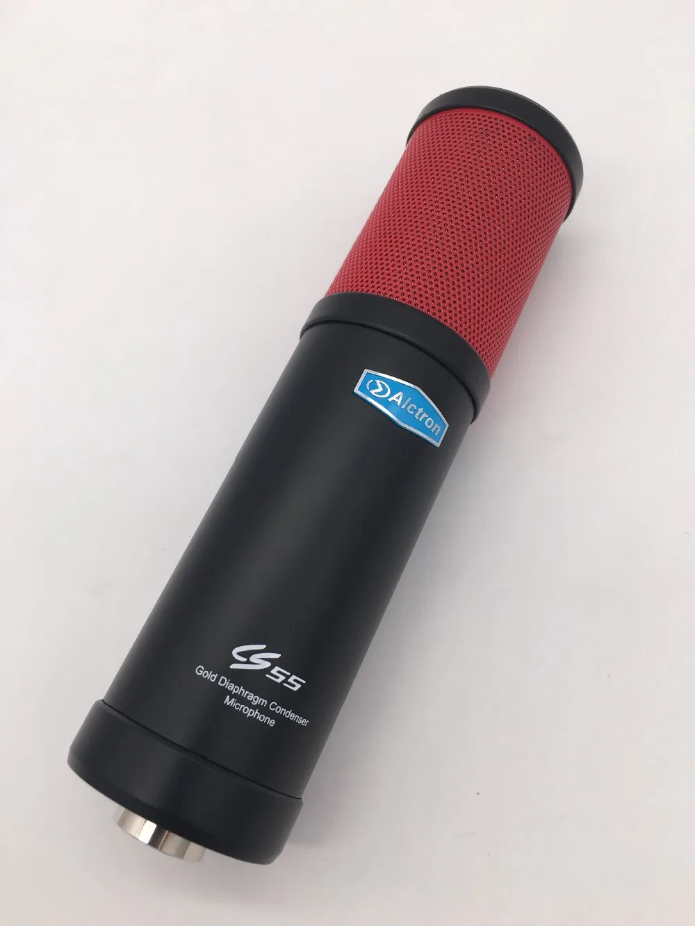Alctron CS55 с PS200 48 В фантомное питание большой мембранный Конденсатор Запись микрофон для студии, сценическое представление