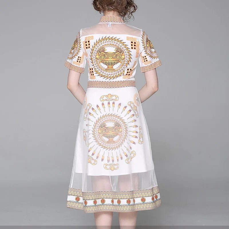 Летнее женское платье 2019 сексуальное винтажное облегающее элегантное Сетчатое