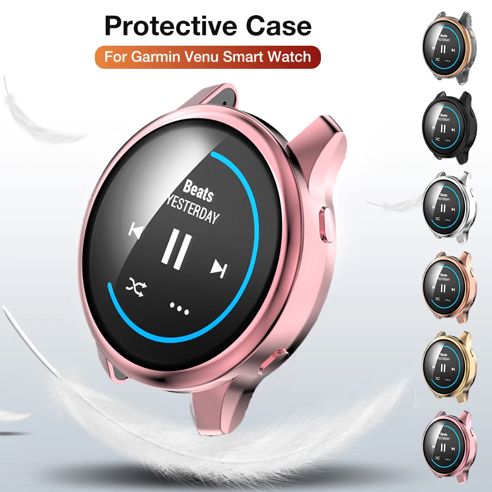

Protective Case Shock Resistant For Garmin Venu High Quality TPU Cover Slim Smart Watch Bumper Shell For Garmin Venu
