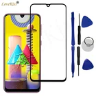 Передняя панель для Samsung Galaxy M10, M30, M11, M12, M21, M21S, M31, M31S, M30S, M51, сенсорный экран, стеклянная крышка объектива, не ЖК-дисплей, датчик