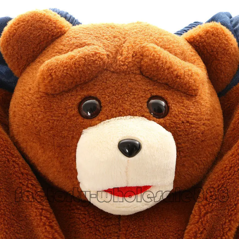 Костюм талисмана коричневого медведя Карнавальные меховые костюмы Вечерние с