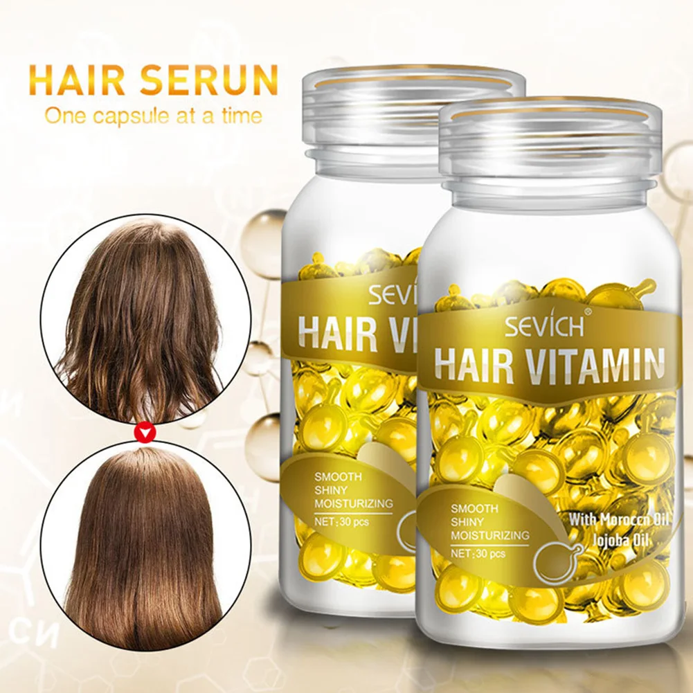 

Hair Vitamin Keratin Complex Oil Capsule Moisturizing Nourishing Hair Serum Hair Treatment Oil for All Hairs
