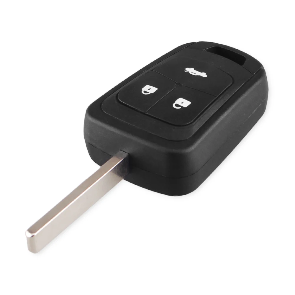 KEYYOU 2/3 кнопки дистанционный прямой автомобильный чехол для ключей Fob Chevrolet AVEO Opel