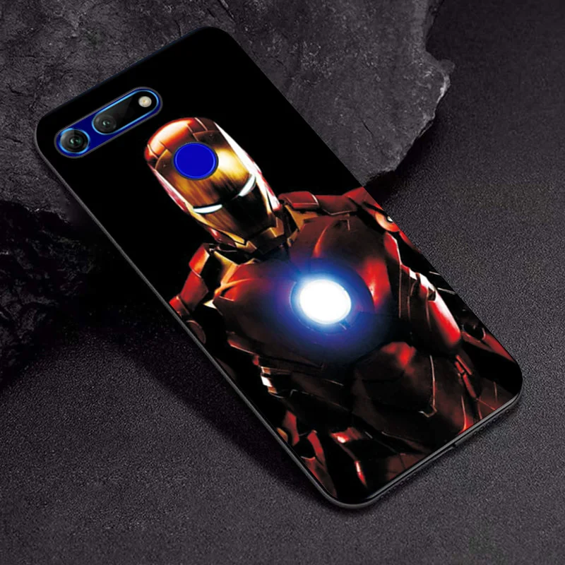 Чехол Marvel Hero для huawei Honor View 20, мягкий чехол, черный ТПУ P Smart Z P Smart, чехол для huawei Honor V20 V10, чехол - Цвет: TPUBLK634