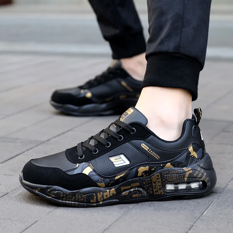 Модные мужские кроссовки для бега Мужская повседневная обувь Легкая на
