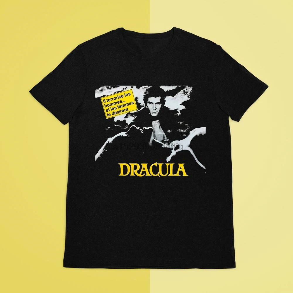 Футболка с Дракулой футболка фильмами ужасов ужасами Готическая черепом женская