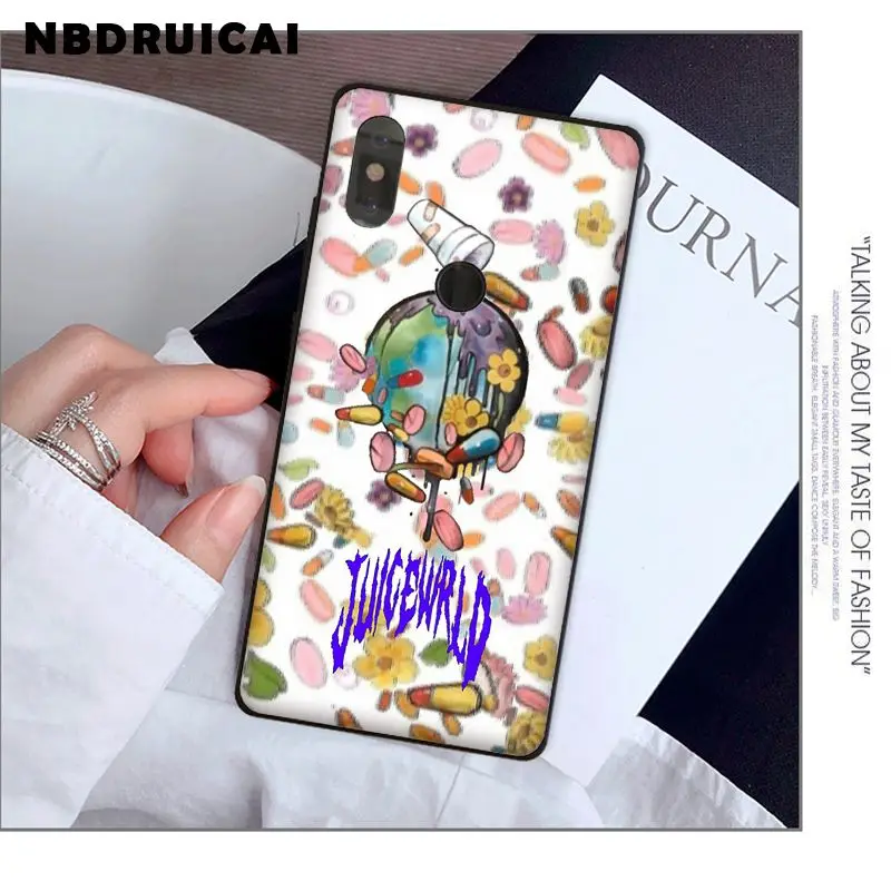 

NBDRUICAI Juice WRLD High Quality Phone Case for Xiaomi 8 9 se 5X Redmi 6pro 6A 4X 7 5plus note 5 7 6pro