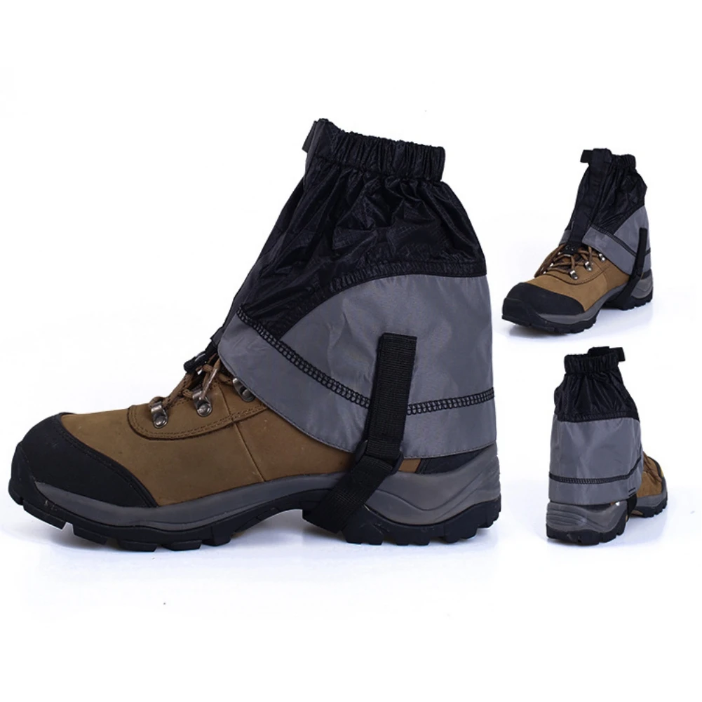 

2 Pcs Waterproof Ultralight Legging Protection Guard Outdoor Climbing Skiing Shoes Boots Cover