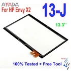 Дигитайзер переднего стекла 13,3 дюйма для HP ENVY X2 13-j002dx 13-J 13J, сменная стеклянная панель сенсорного экрана