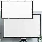 Экран проектора Aygo H70C, плотный складной дизайн, широкая зона обзора 70 дюймов 16:9, практичная простая проекционная занавеска для путешествий
