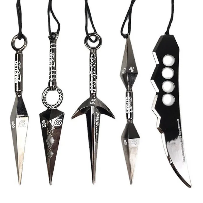 Ювелирные изделия Наруто кулон ожерелье Аниме фигурки героев косплея аксессуары