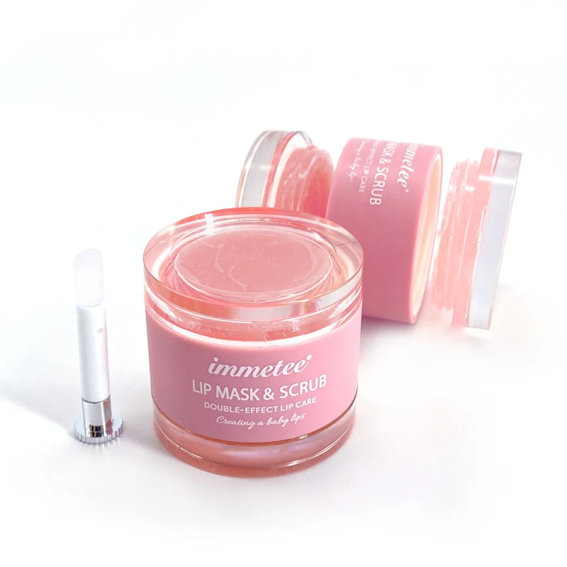 

Immetee Lip Mask Moisturizing Nourishing Lip Sleeping Mask Extract Liquid Serum Hydrating Repair Lip Film Remove Dead Skin TSLM1