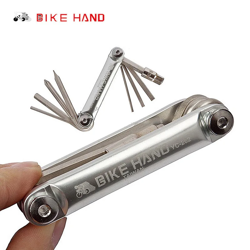Многофункциональный велосипедный инструмент 9 в 1 шестигранный ключ 2/2 5/3/4/5/6/8 мм