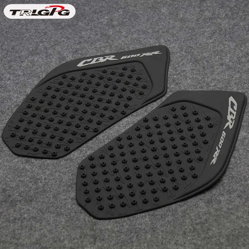 black Для Honda CBR600RR CBR 600RR 2003-2006 2005 2004 наклейка газа Колено сцепление Танк Pad протектор Наклейка боковой бак Тяговый коврик - Цвет: black