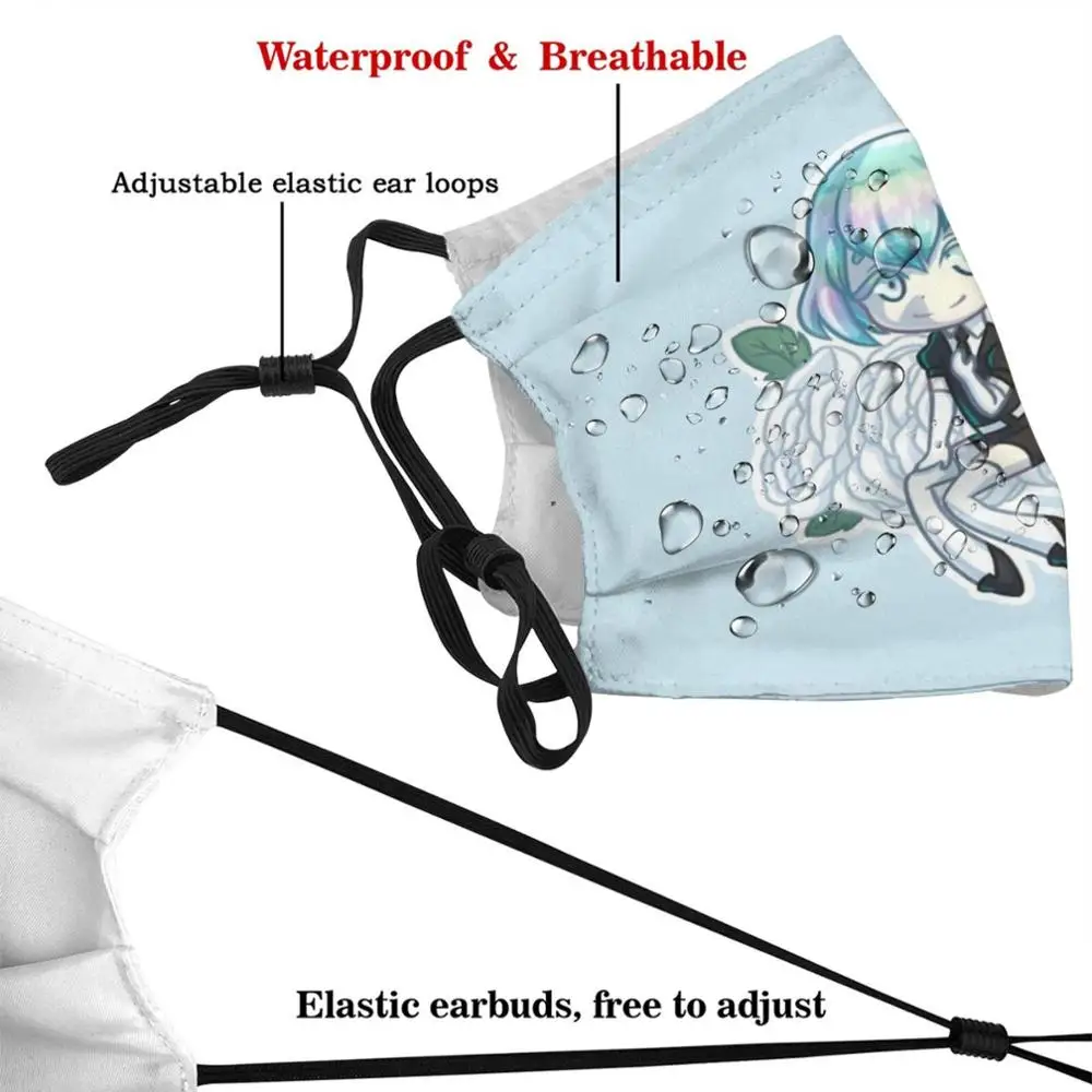 Маска с фильтром Pm2.5 со стразами моющаяся под заказ | Красота и здоровье