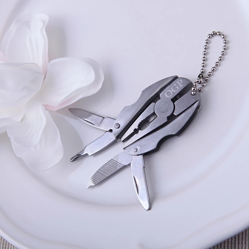 Персонализированные брелки из нержавеющей стали Мульти инструмент для