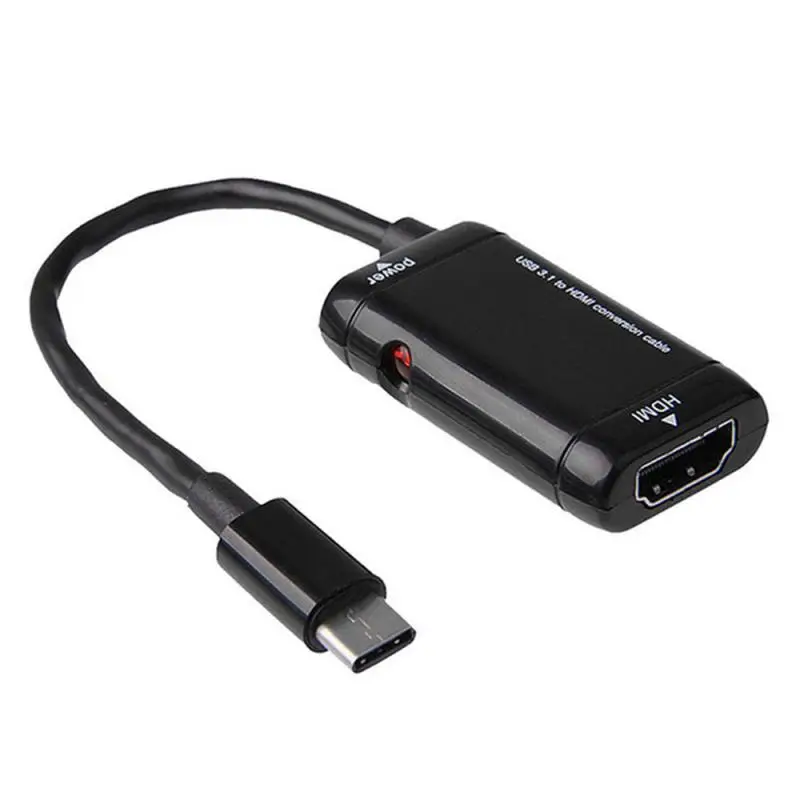 Новый профессиональный многофункциональный USB C Type к HDMI адаптер 3 1 кабель для MHL