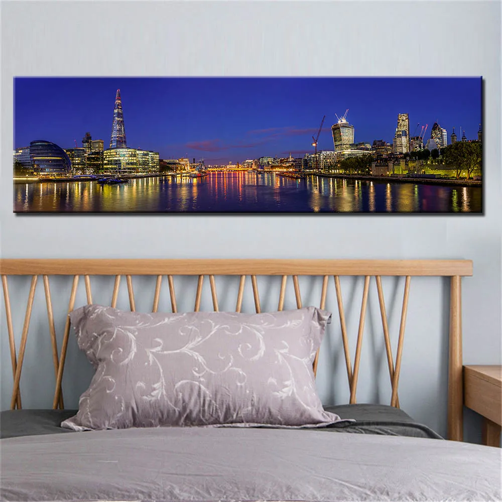 Алмазная 5D картина сделай сам Нью Йорк Бруклинский мост ночная сцена панорамная